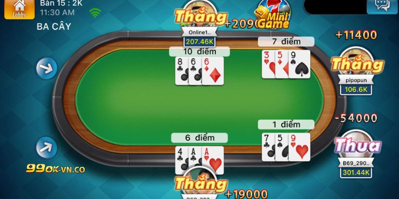 Bài Ba Cây 99ok – Cược Bài Lá Luật Đơn Giản, Chơi Dễ Dàng 4 ba cay 99ok 4