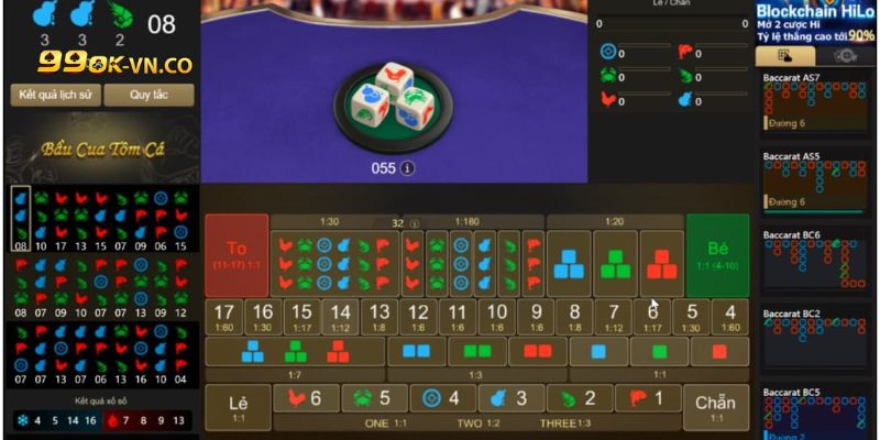 Bầu Cua Tôm Cá 99ok: Game Cược Với Tỷ Lệ Ăn Cực Đậm 2 bầu cua tôm cá 99ok