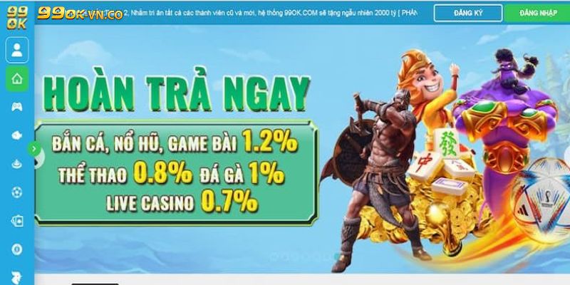 Khuyến Mãi Độc Quyền: Hoàn Trả Không Giới Hạn 99ok 4 hoan tra khong gioi han 99ok 1