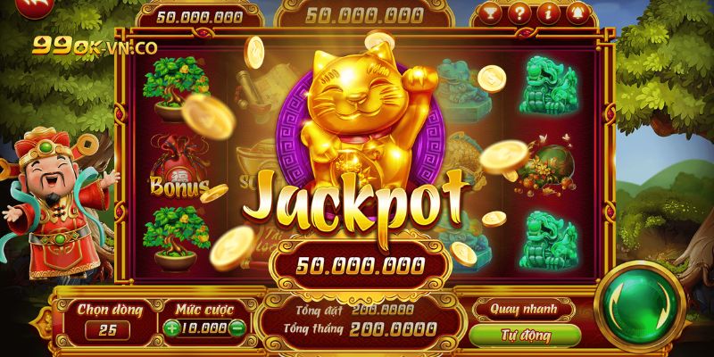 Nổ Hũ Thần Tài 99ok - Cơn Sốt Mới Bet Thủ Không Thể Bỏ Lỡ 4 Nổ hũ thần tài 99ok